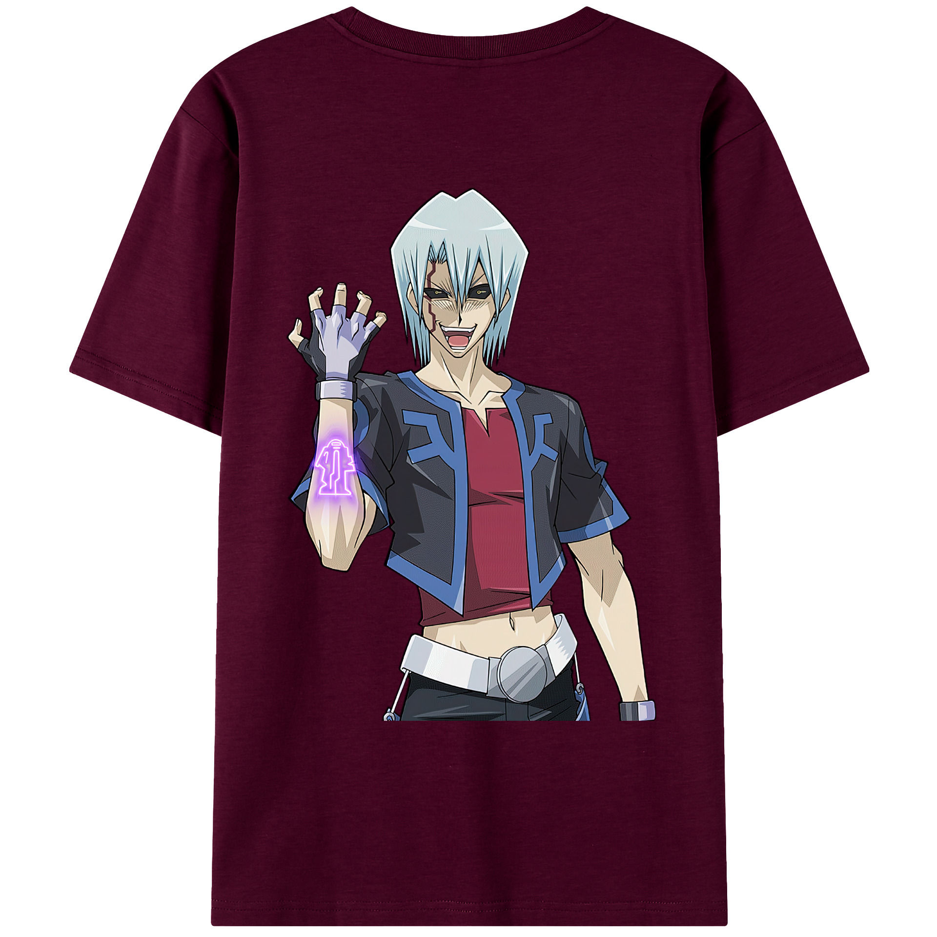 （画像用） 遊☆戯☆王 Yu-Gi-Oh! レディース半袖Tシャツ(バックプリント)